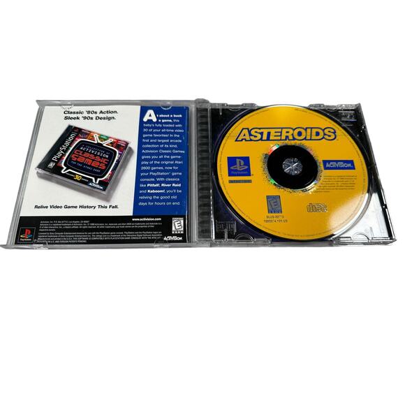 Asteroids (Sony PlayStation 1, 1998) Authentic, CIB, Tested - Picture 2 of 3